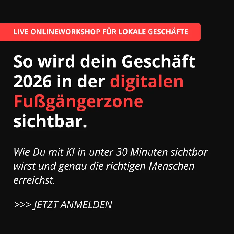 Meta Ad Creative: Lokale Geschäfte